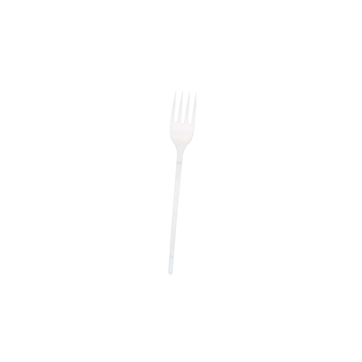 Plastic White Normal Fork 2000 Pieces - hotpackwebstore.com - Plastic Cutleries