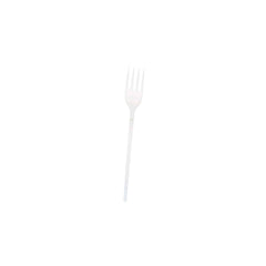 Plastic White Normal Fork 2000 Pieces - hotpackwebstore.com - Plastic Cutleries