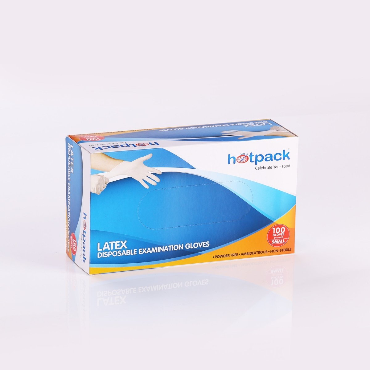 Powder Free Latex Gloves - hotpackwebstore.com - Latex Gloves