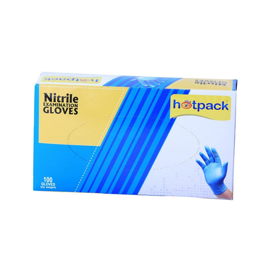 Powder Free Nitrile Gloves - hotpackwebstore.com - Nitrile Gloves