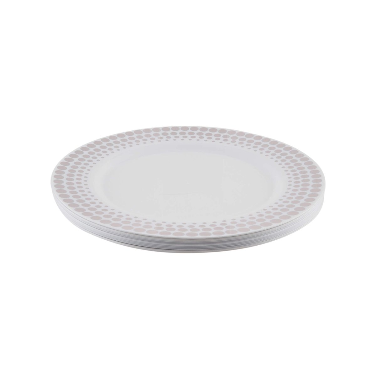 Premium Design Round Plates 10 Pieces - hotpackwebstore.com - Premium Plates