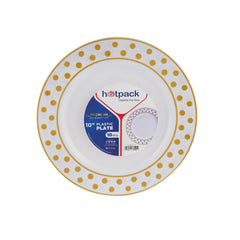 Premium Design Round Plates 10 Pieces - hotpackwebstore.com - Premium Plates