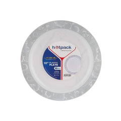 Premium Design Round Plates 10 Pieces - hotpackwebstore.com - Premium Plates