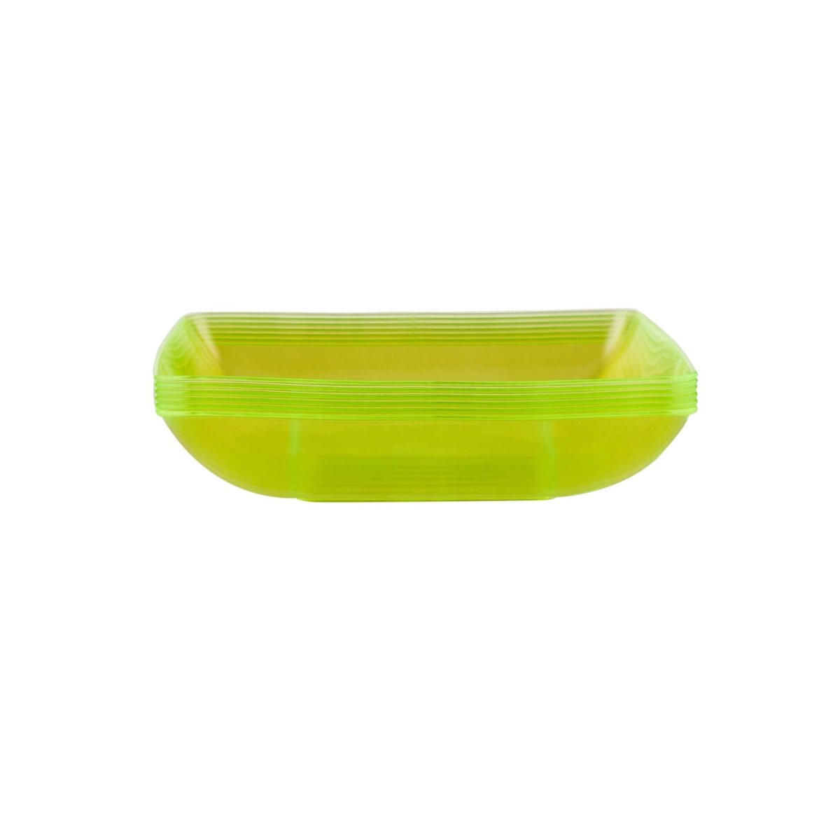 Premium Square Deep Plate 6 Pieces - hotpackwebstore.com - Plastic Plates