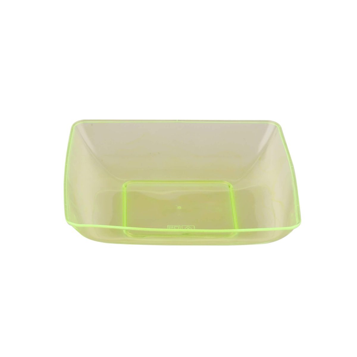 Premium Square Deep Plate 6 Pieces - hotpackwebstore.com - Plastic Plates