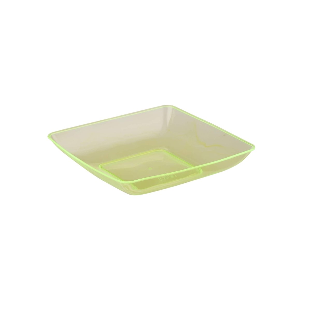 Premium Square Deep Plate 6 Pieces - hotpackwebstore.com - Plastic Plates