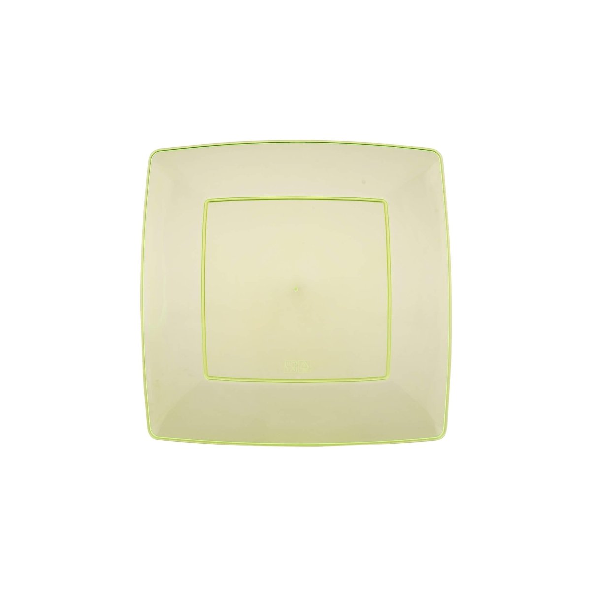 Premium Square Plates 6 Pieces - hotpackwebstore.com - Plastic Plates