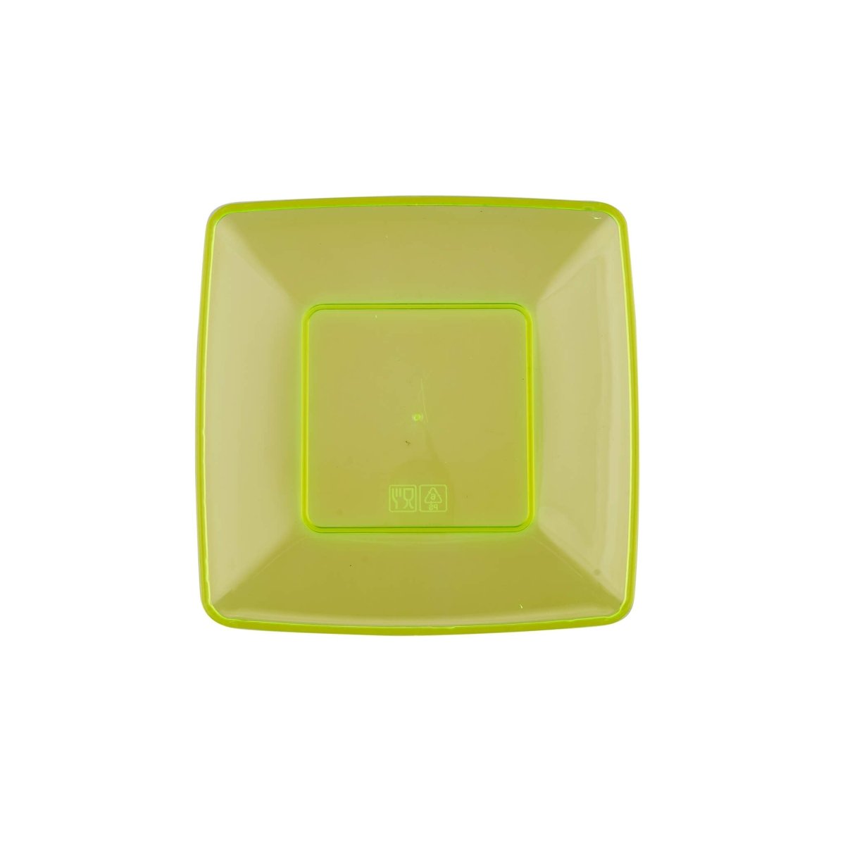 Premium Square Plates 6 Pieces - hotpackwebstore.com - Plastic Plates