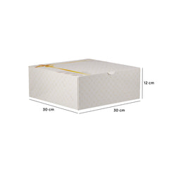 Printed Cake Box 100 Pieces - hotpackwebstore.com - Baking & Decoration