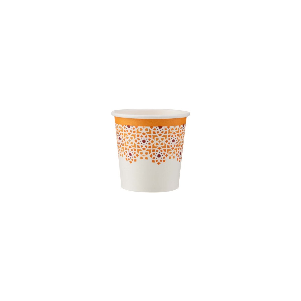 Printed Heavy Duty 4 Oz Qhawa Cup - hotpackwebstore.com - Heavy Duty Paper Cups