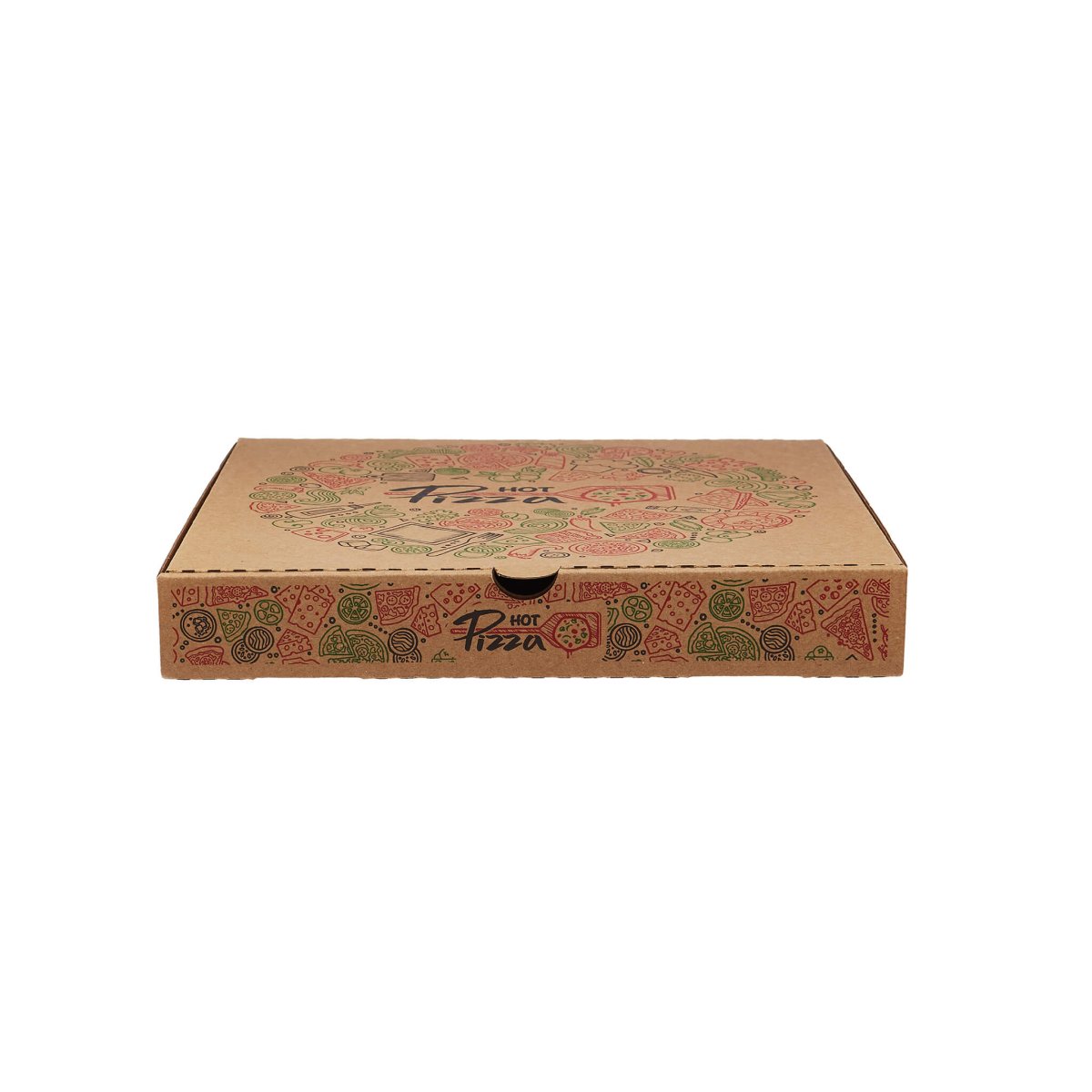Printed Pizza Box 100 Pieces - hotpackwebstore.com - Pizza Boxes
