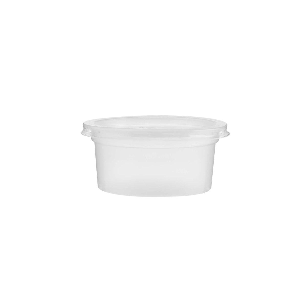 PS Plastic Portion Cup With Lid - hotpackwebstore.com - Portion Cups