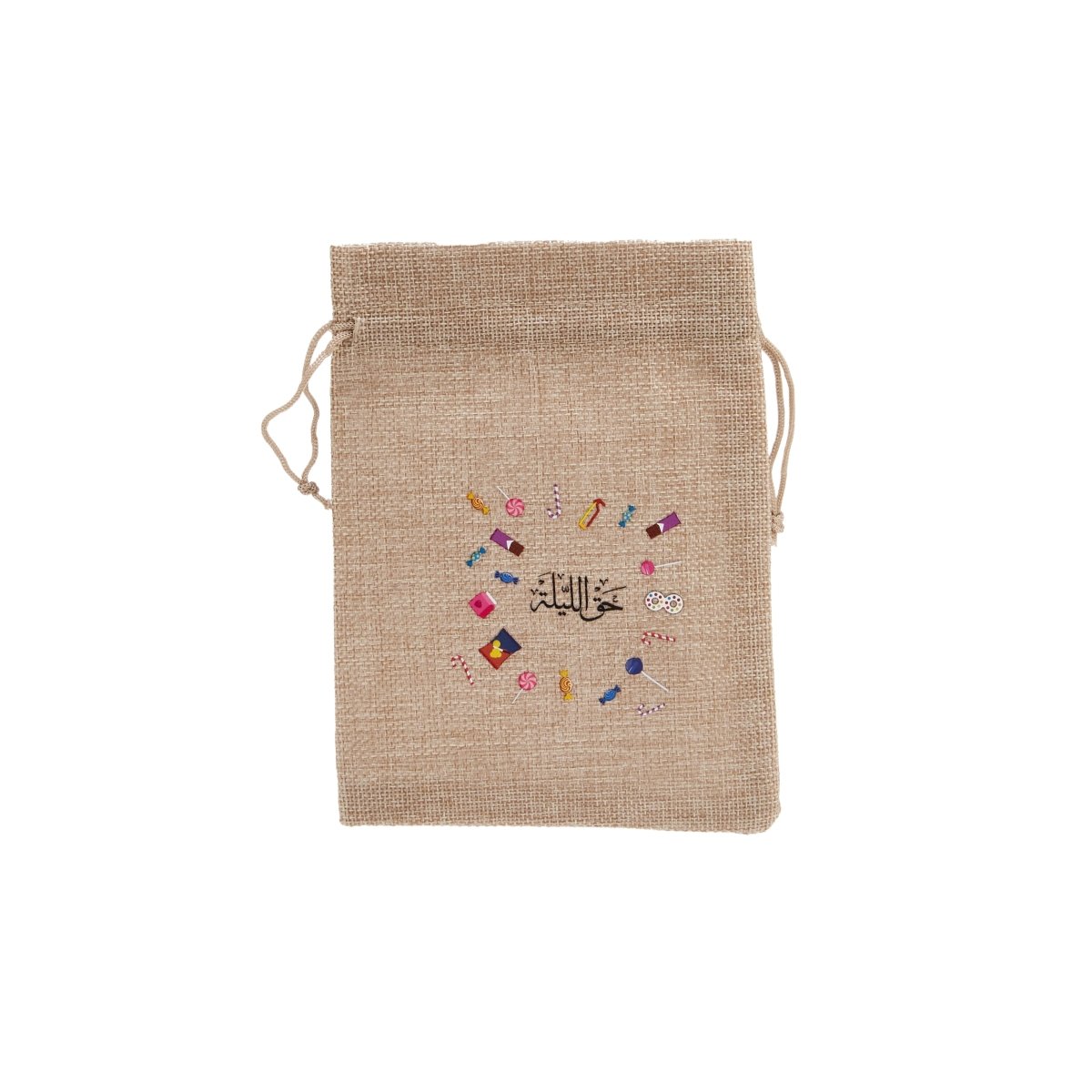 Ramadan Theme Printed Jute Bag - hotpackwebstore.com - Gift Paper Bags