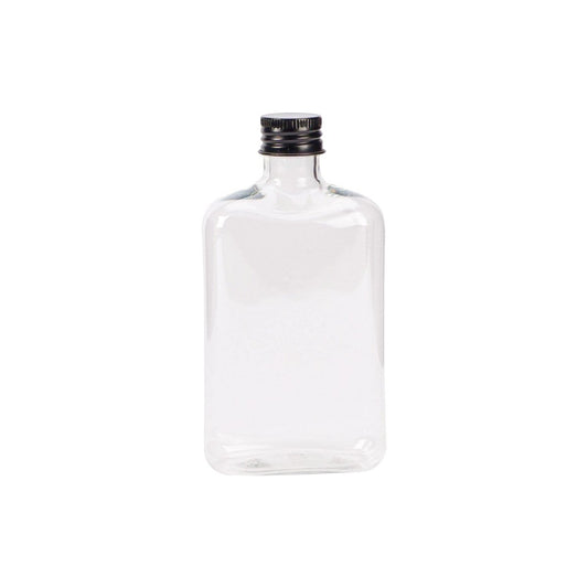 Rectangle Shape Plastic Juice Bottle 250ml 10 Pieces - hotpackwebstore.com - Juice Bottles