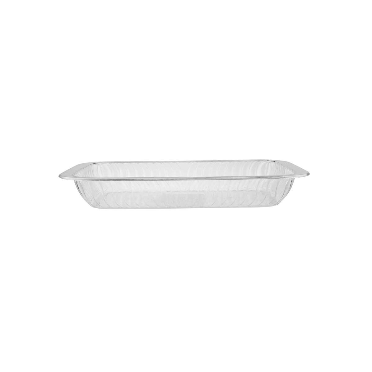 Rectangular Pudding Clear Disposable Tray - hotpackwebstore.com - Plastic Crystal Plates