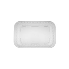 Rectangular Pudding Clear Disposable Tray - hotpackwebstore.com - Plastic Crystal Plates