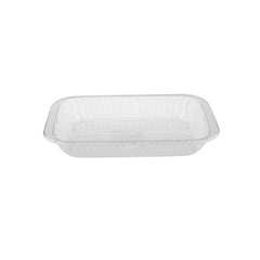 Rectangular Pudding Clear Disposable Tray - hotpackwebstore.com - Plastic Crystal Plates