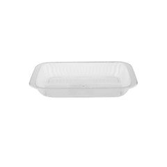 Rectangular Pudding Clear Disposable Tray - hotpackwebstore.com - Plastic Crystal Plates