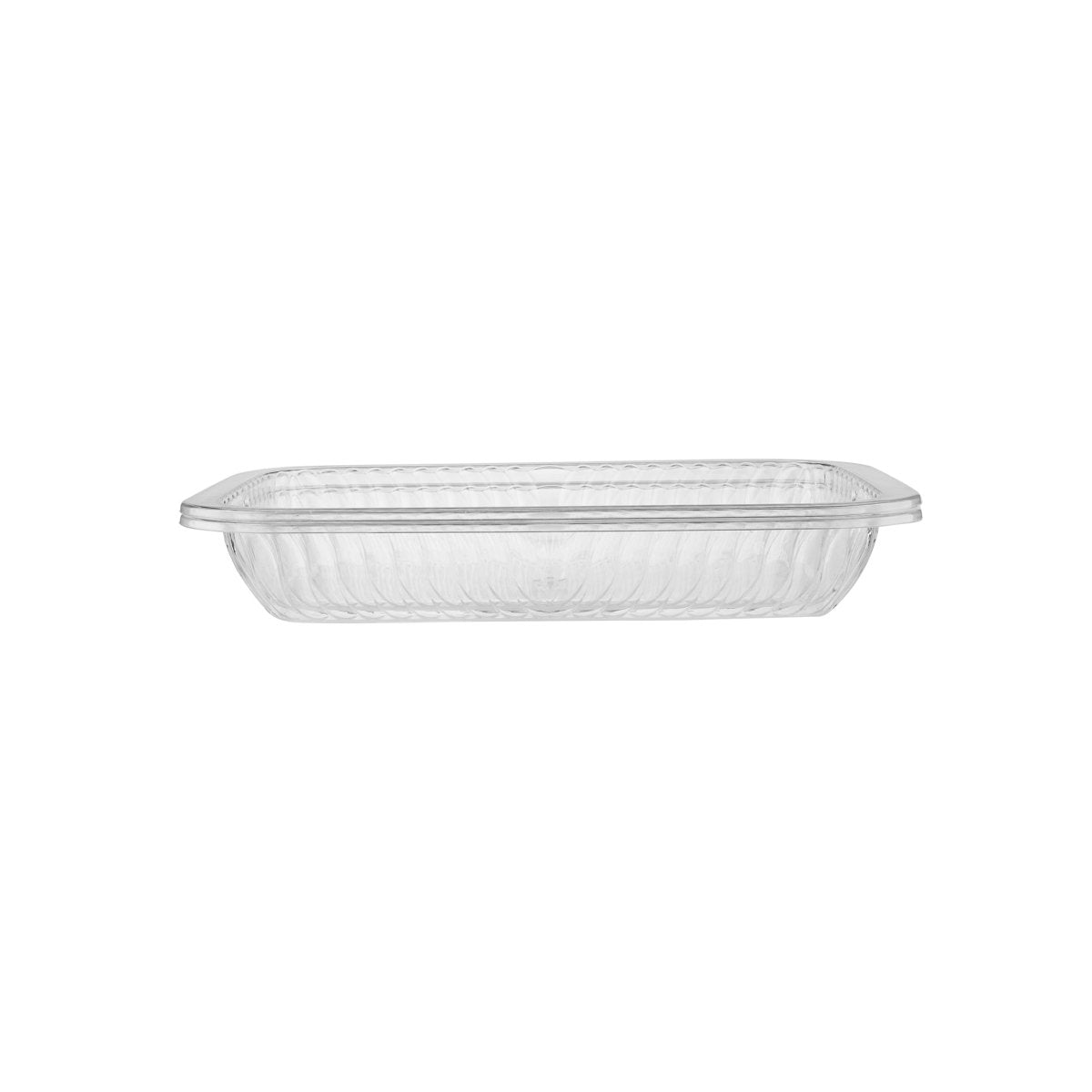 Rectangular Pudding Clear Disposable Tray - hotpackwebstore.com - Plastic Crystal Plates