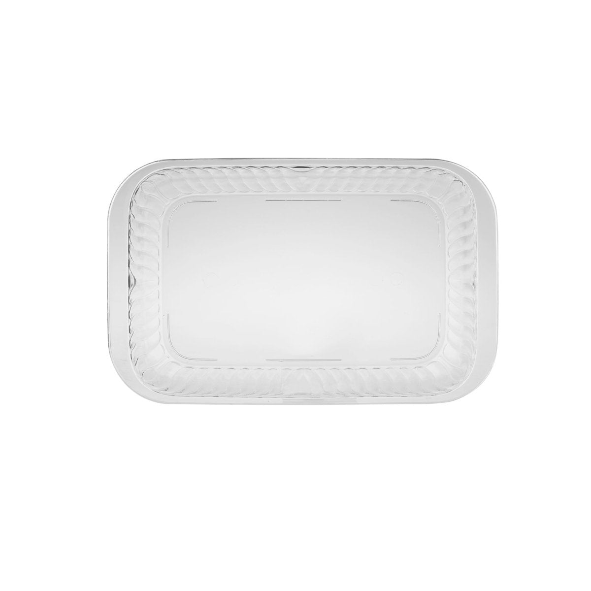 Rectangular Pudding Clear Disposable Tray - hotpackwebstore.com - Plastic Crystal Plates