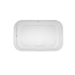 Rectangular Pudding Clear Disposable Tray - hotpackwebstore.com - Plastic Crystal Plates