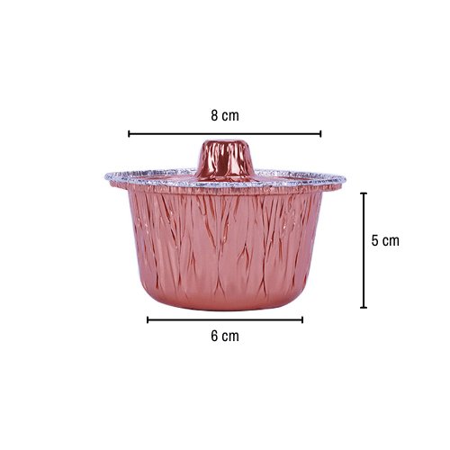 Round Aluminum Pot Container With Lid - hotpackwebstore.com - Aluminium Pots