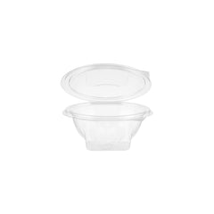 Round Hinged Salad Bowl - hotpackwebstore.com - Hinged Salad Bowls