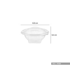 Round Hinged Salad Bowl - hotpackwebstore.com - Hinged Salad Bowls