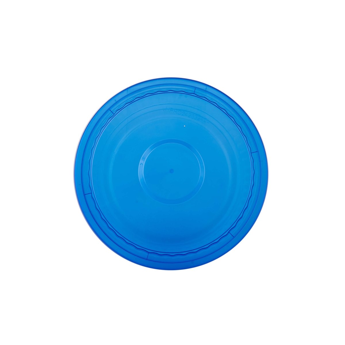 Round Ribbed Microwave Bowl With Color Lid - hotpackwebstore.com - Microwavable Containers