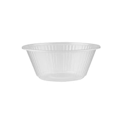 Round Ribbed Microwave Bowl With Color Lid - hotpackwebstore.com - Microwavable Containers