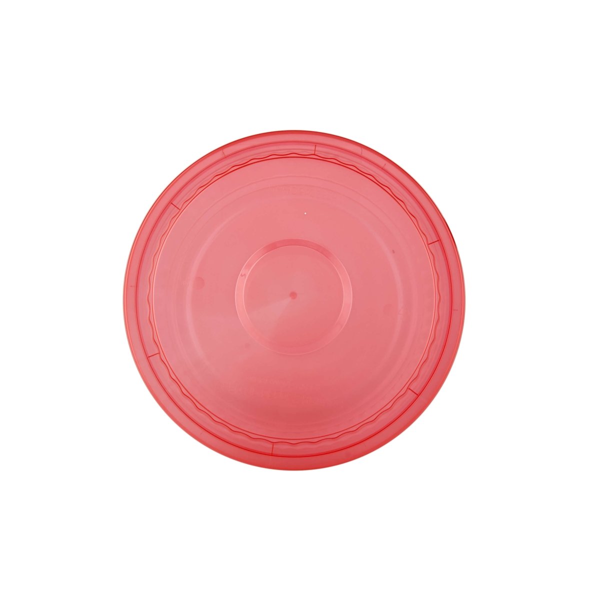 Round Ribbed Microwave Bowl With Color Lid - hotpackwebstore.com - Microwavable Containers