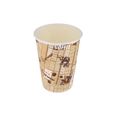 Single Wall Printed Paper Cup 20 Pieces - hotpackwebstore.com - Single Wall Paper Cups