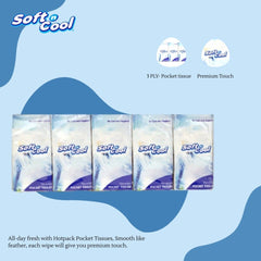 Soft n Cool 3 Ply Pocket Tissue - hotpackwebstore.com - Pocket Tissues