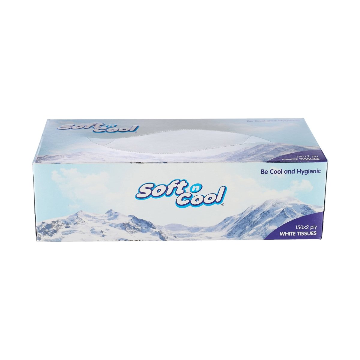 Soft n Cool Facial Tissue 200 Sheets x 2 Ply 5 Boxes + 150 sheets x 2 Ply 1 Box - hotpackwebstore.com - Facial Tissue