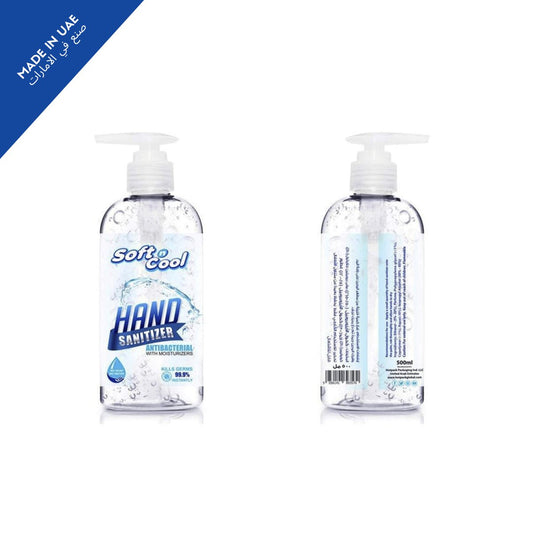 Soft n Cool Hand Sanitizer 500 ml Bottle - hotpackwebstore.com - Hand Sanitizer