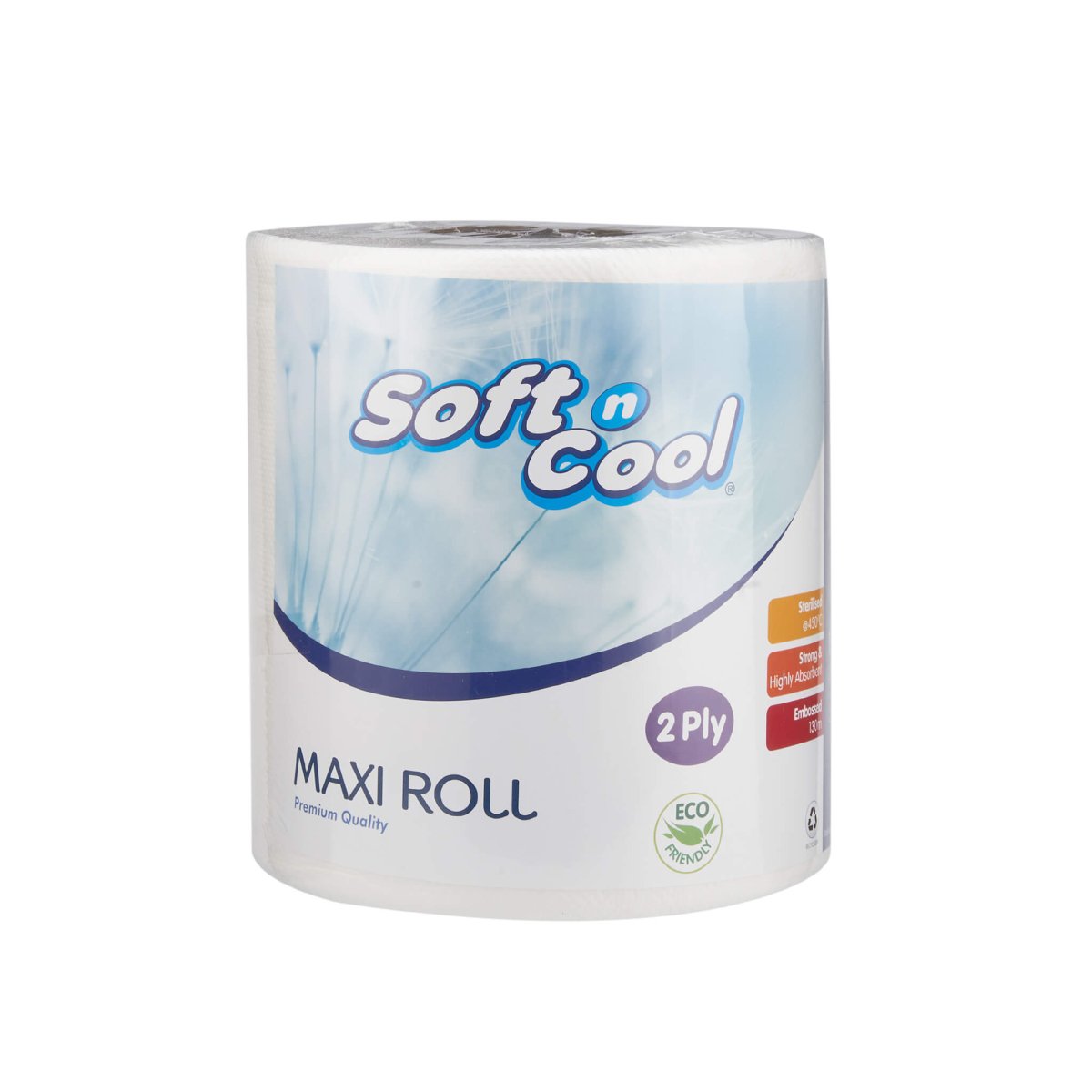 Soft n Cool Maxi Roll 2 Ply 6 Pieces - hotpackwebstore.com - Maxi Roll