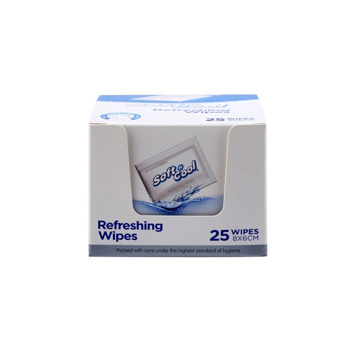 Soft n Cool Refreshing Wet Wipes 25 Pieces Box - hotpackwebstore.com - Wet Wipes