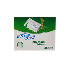 Soft n Cool Refreshing Wet Wipes Lemongrass Fragrance - hotpackwebstore.com - Wet Wipes