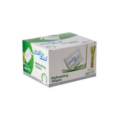 Soft n Cool Refreshing Wet Wipes Lemongrass Fragrance - hotpackwebstore.com - Wet Wipes