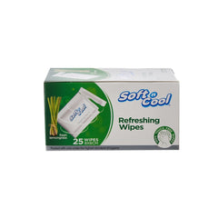 Soft n Cool Refreshing Wet Wipes Lemongrass Fragrance - hotpackwebstore.com - Wet Wipes