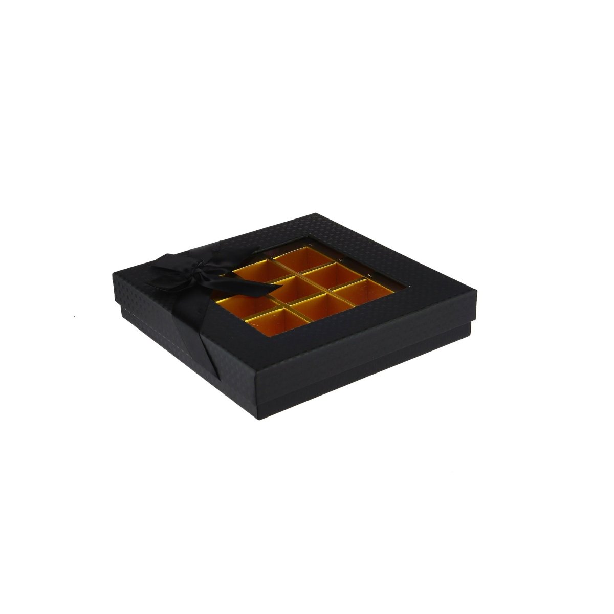 Square Chocolate Gift Box 25 Divison - 1 Piece - hotpackwebstore.com - Gift Boxes & Tins