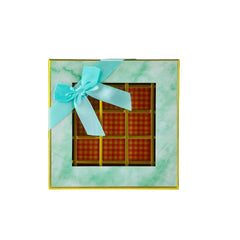 Square Chocolate Gift Box 25 Divison - 1 Piece - hotpackwebstore.com - Gift Boxes & Tins