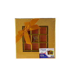 Square Chocolate Gift Box 25 Divison - 1 Piece - hotpackwebstore.com - Gift Boxes & Tins