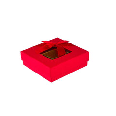 Square Chocolate Gift Box Shape 09 Division - 1 Piece - hotpackwebstore.com - Gift Boxes & Tins