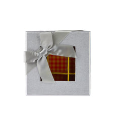 Square Chocolate Gift Box Shape 09 Division - 1 Piece - hotpackwebstore.com - Gift Boxes & Tins