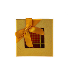 Square Chocolate Gift Box Shape 09 Division - 1 Piece - hotpackwebstore.com - Gift Boxes & Tins