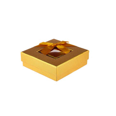 Square Chocolate Gift Box Shape 09 Division - 1 Piece - hotpackwebstore.com - Gift Boxes & Tins