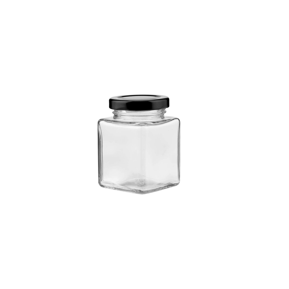 Square Glass Jar - hotpackwebstore.com - Glass Jars