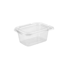 Tamper Evident Square Clear Pet Container - hotpackwebstore.com - Tamper Evident Containers