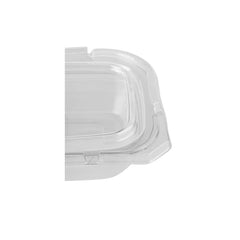 Tamper Evident Square Clear Pet Container - hotpackwebstore.com - Tamper Evident Containers